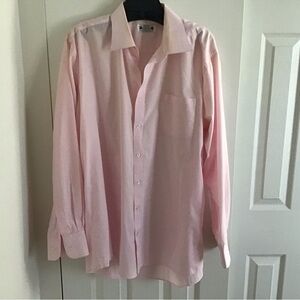 Pink dress shirt 17.5/37